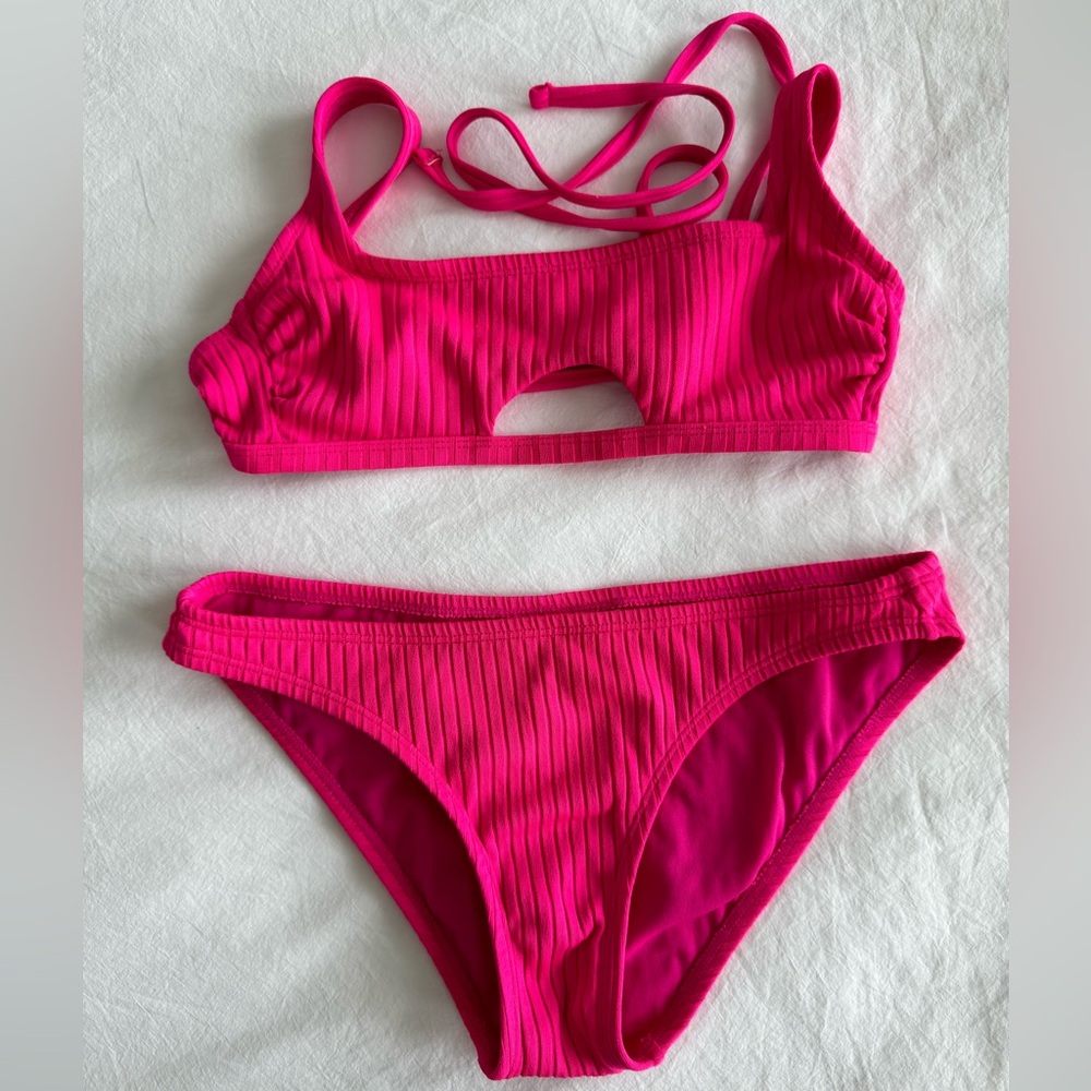 Xhilaration Hot Pink Swimsuit